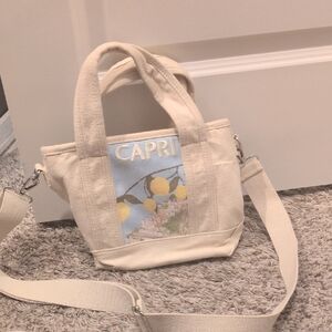 C&C California Cream Canvas Tote Bag